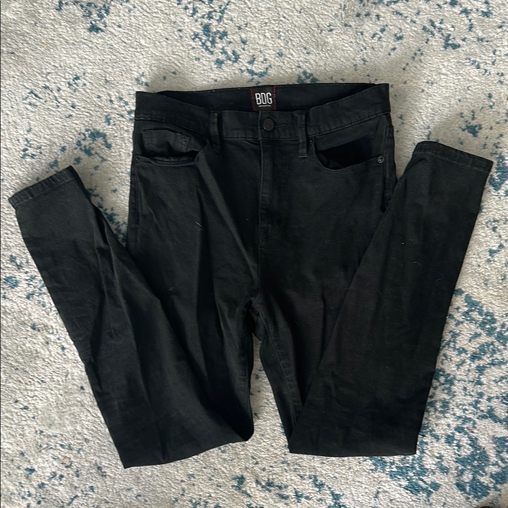 BDG Black Skinny Jeans